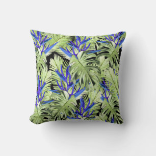 Tropical plant 2 . cushion