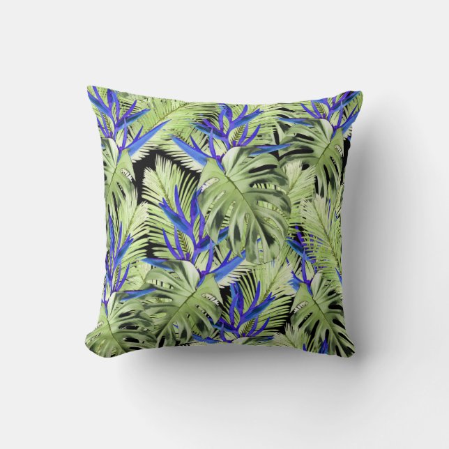 Tropical plant 2 . cushion (Front)