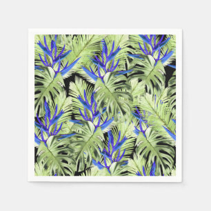 Tropical plant 2 . napkin
