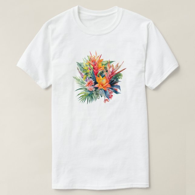 Tropical Plant T-Shirt (Design Front)