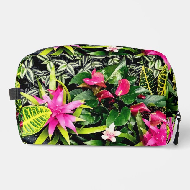Tropical plants  dopp kit (Front)