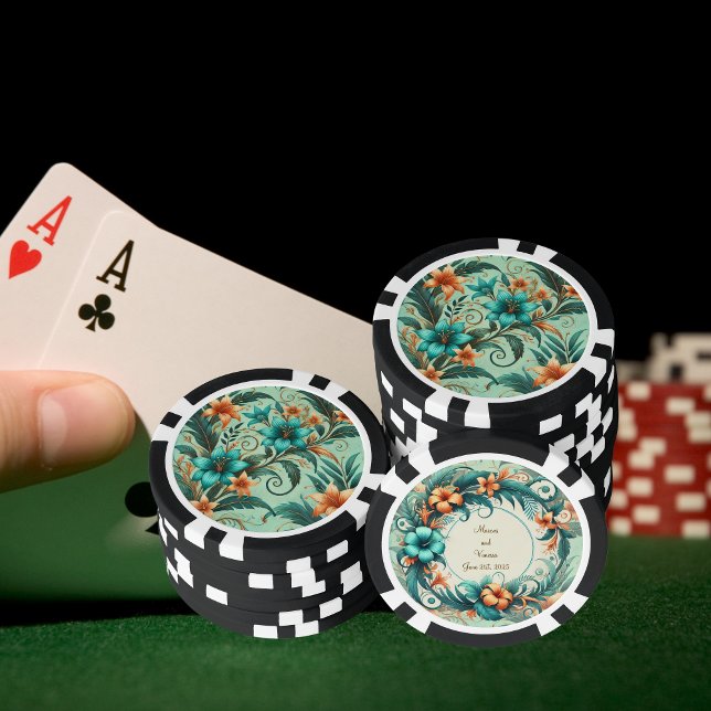 Tropical  Poker Chip (Creator Uploaded)