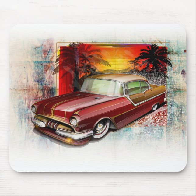 Tropical Poncho Mouse Pad (Front)