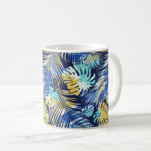 Tropical Print Coffee Mug