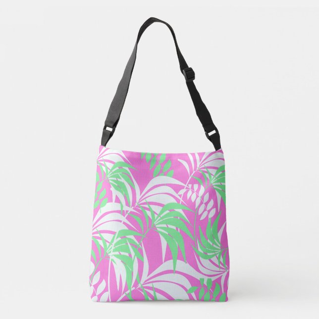 Tropical Purse Crossbody Bag (Back)