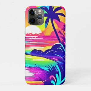 Tropical Rainbow Beach Dream iPhone 11 Pro Case