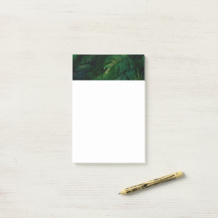 Tropical Rainforest Leafy Foliage Post-it Notes