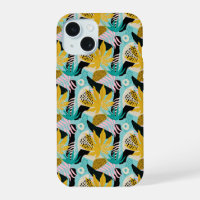 Tropical Rainforest Leaves Pattern