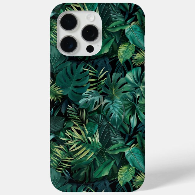 Tropical Rainforest Leaves Phone Case (Back)