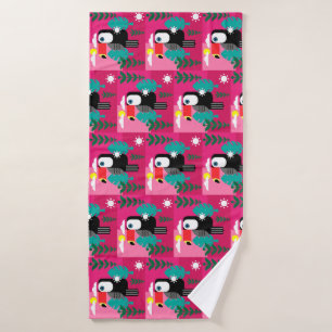 Tropical Rainforest Toucan Bath Towel