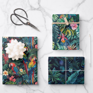 Tropical Rainforest  Wrapping Paper Sheet