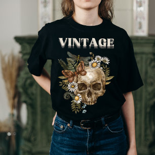 "Tropical Reaper – Beachside Skull Shroud" T-Shirt