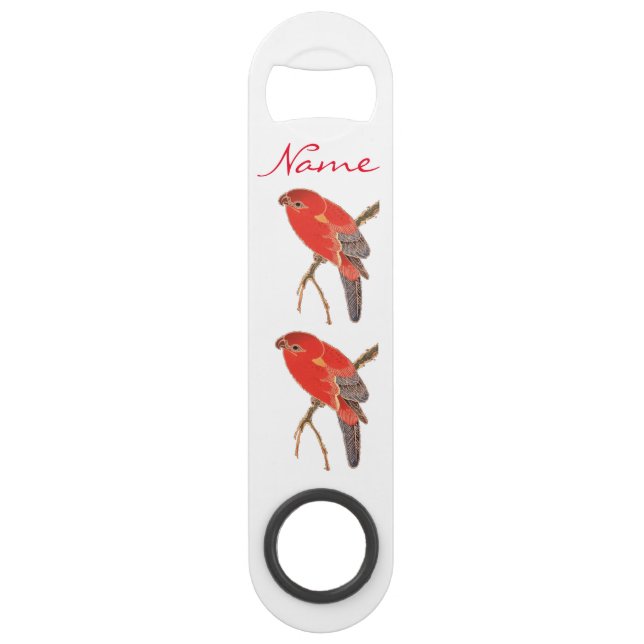 Tropical Red Parrot Thunder_Cove (Front)