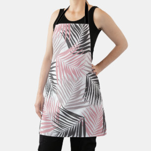 Tropical Retro #9 (Beachy Vibes) #palms #decor Apron