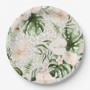 Tropical Safari Plate Love is Wild Plates