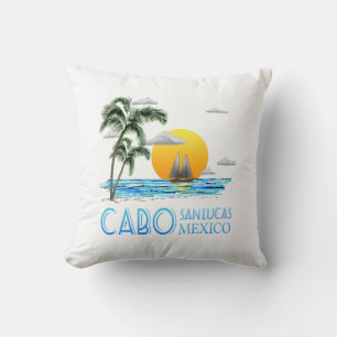 Tropical Sailing Cabo San Lucas Mexico Cushion