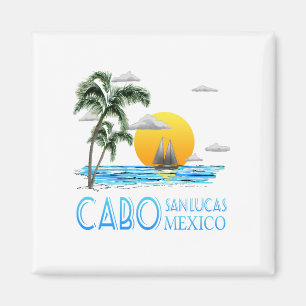 Tropical Sailing Cabo San Lucas Mexico Magnet
