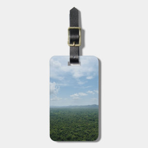 tropical sand beach ocean the adventure begins luggage tag