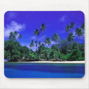 Tropical Scenc Mouse Pad