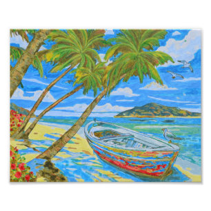 Tropical Scene photo Print
