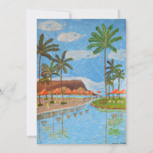 Tropical Scene Postcard 