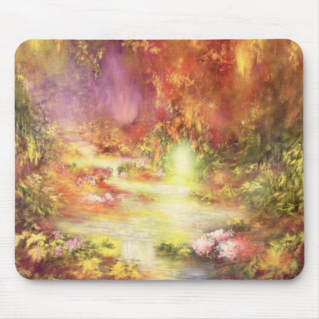 Tropical Scenery 1990 Mouse Pad (Front)