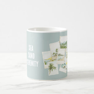 Tropical Sea Sand Serenity Beach Photos Coffee Mug
