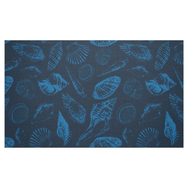 Tropical sea shells fabric (Fat Quarter)
