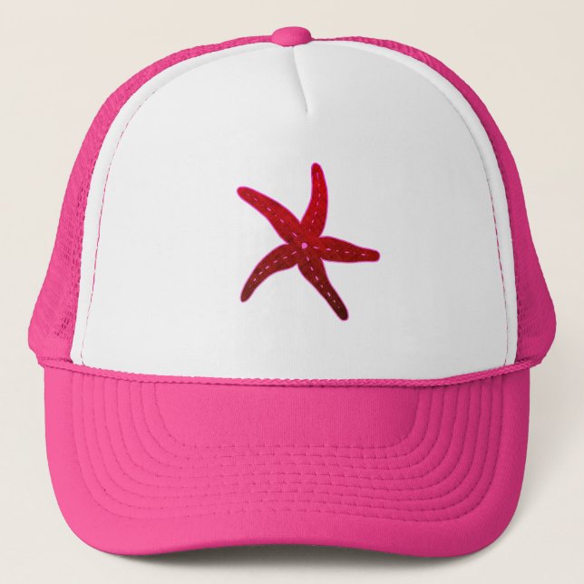 Tropical Sea Starfish Trucker Hat (Front)