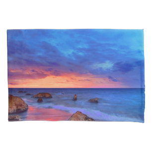 Tropical Sea Sunset Pillowcase