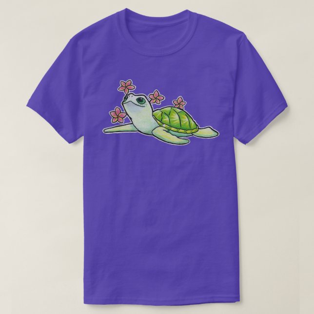 Tropical Sea Turtle 1 T-Shirt (Design Front)