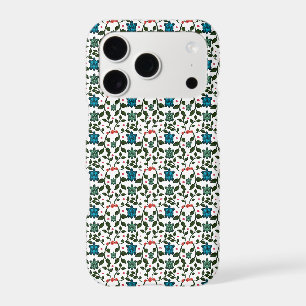 Tropical Sea Turtle Floral Pattern Coastal Ocean