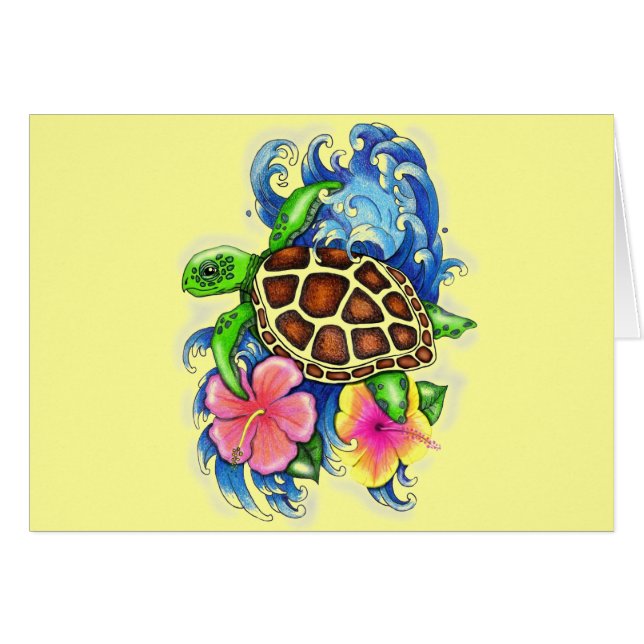 Tropical Sea Turtles (Front Horizontal)