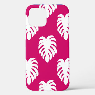 Tropical seamless pattern with monstera. art,backg iPhone 12 case