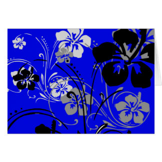 Tropical Serenade (Blue) Card
