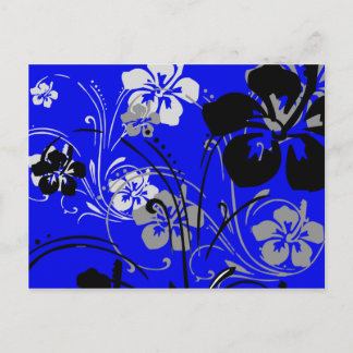 Tropical Serenade (Blue) Postcard