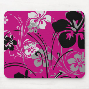 Tropical Serenade (Pink) Mousepad