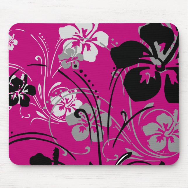 Tropical Serenade (Pink) Mousepad (Front)