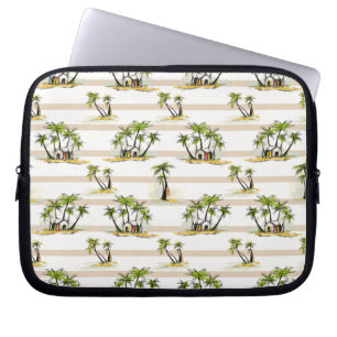 Tropical Shack And Palms Laptop Sleeve