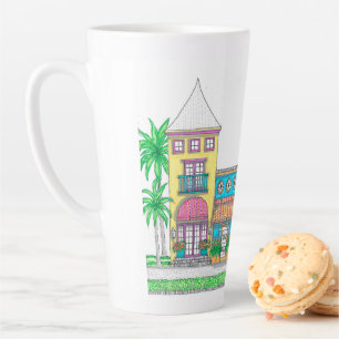Tropical Shops Large Latte Mug