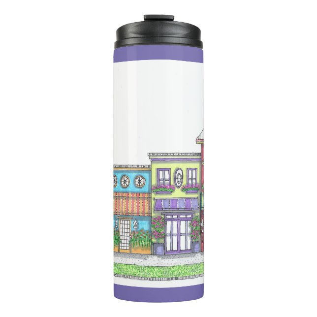 Tropical Shops Thermal Tumbler (Front)