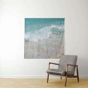 Tropical Shoreline Bliss #1 #ocean #wall #art Tapestry