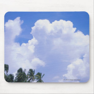 Tropical shoreline mouse pad