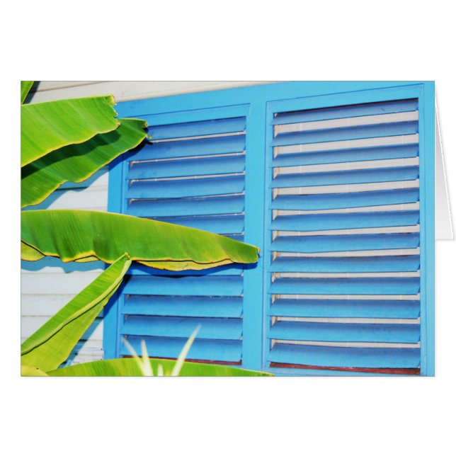 Tropical Shutters (Front Horizontal)