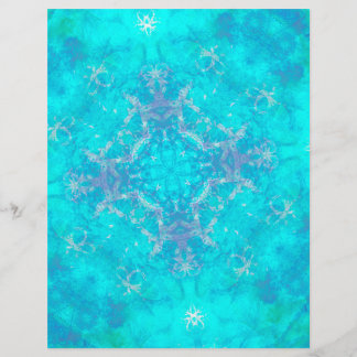 Tropical Snowflakes Collage Collection #5