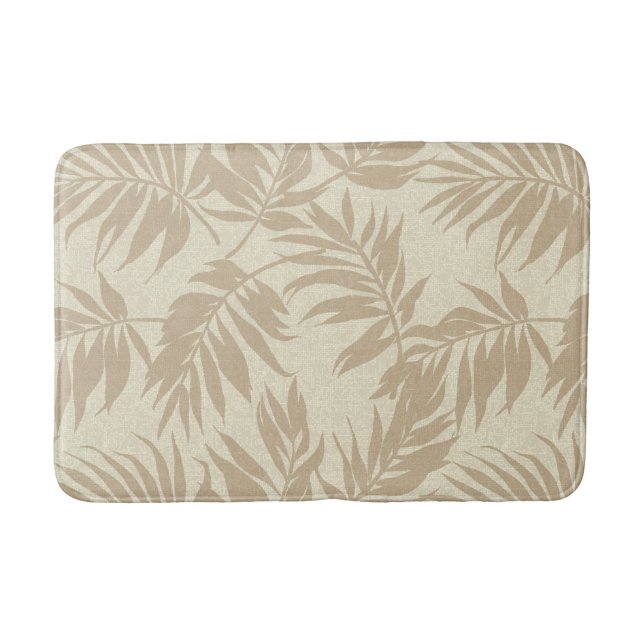 Tropical Spa Coordinates- Areca Palms Hawaiian Bath Mat (Front)