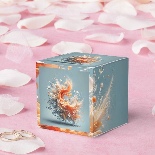 Tropical Splash Favour Box (Wedding)