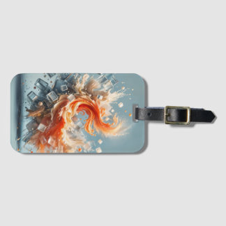 Tropical Splash Luggage Tag