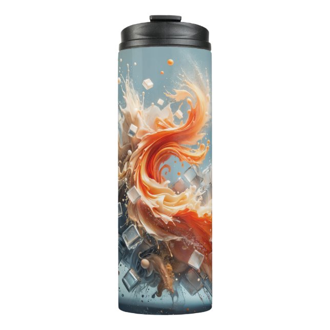 Tropical Splash Thermal Tumbler (Front)
