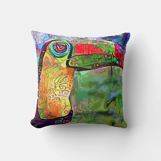 Tropical Splendour Cushion (Front)
